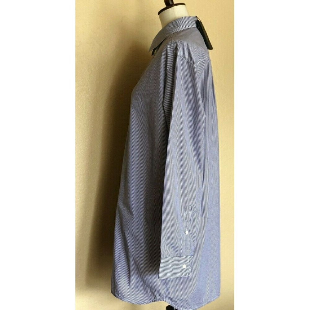 Diesel Black Gold DAFNI White/blue Shirt Dress - Picture 4 of 11